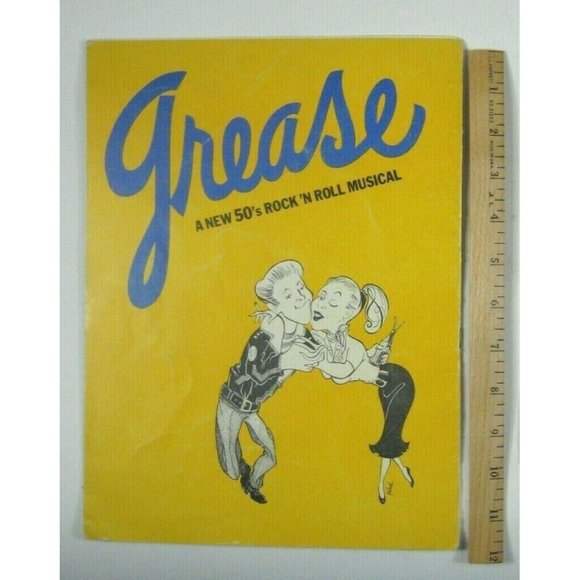 Grease Souvenir Program 1972 Signed Barry Bostwick Jamie Donnelly LOOSE PAGE - Picture 8 of 11